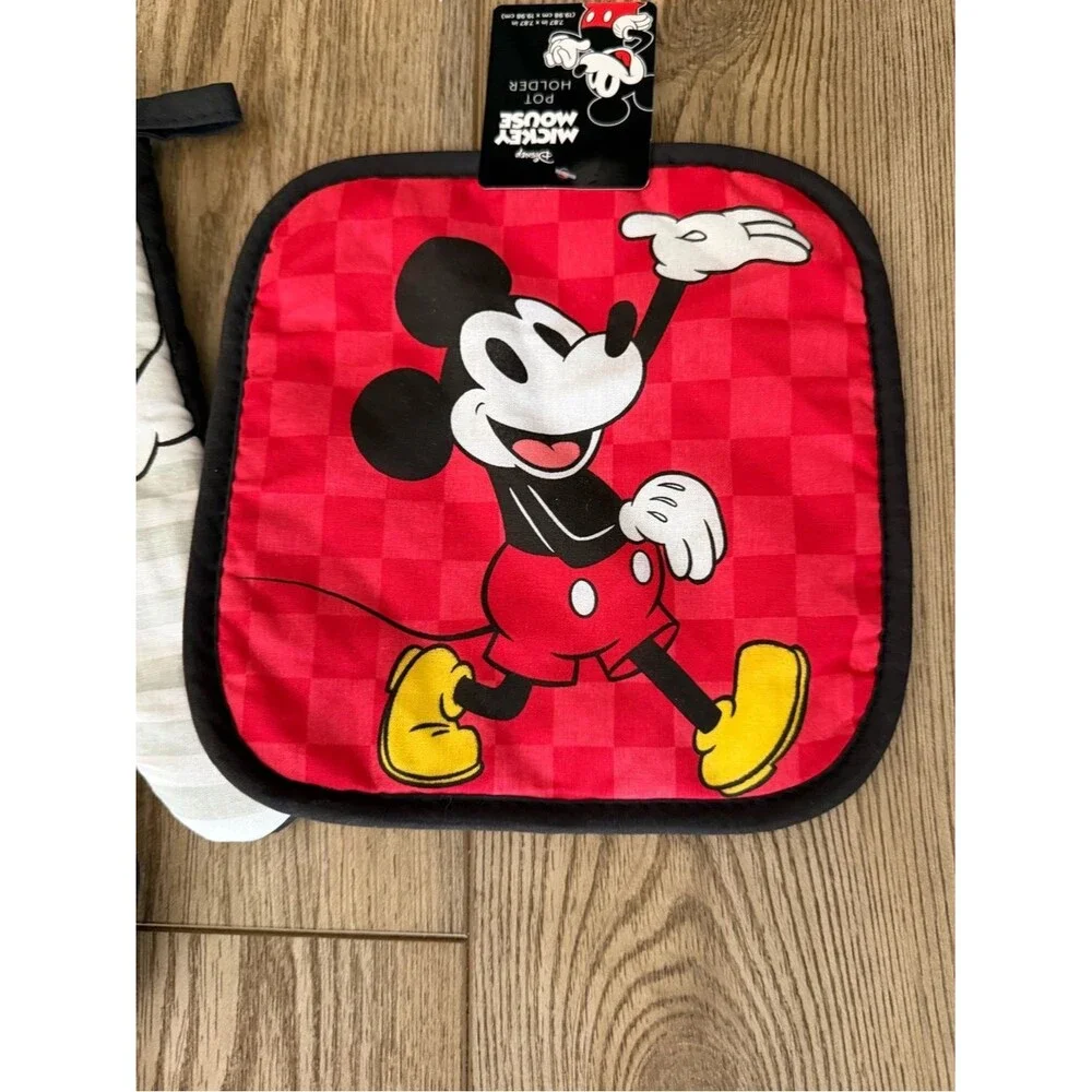 Disney Mickey Mouse Kitchen Accessory Set - Red/Black/White/Yellow